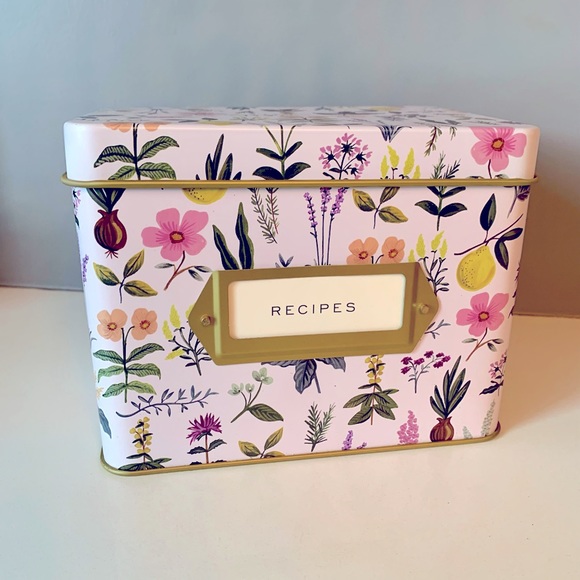 Rifle Paper Co. Kitchen New Rifle Paper Co Recipe Box Poshmark